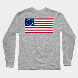 American Flag - Betsy Ross Long Sleeve T-Shirt